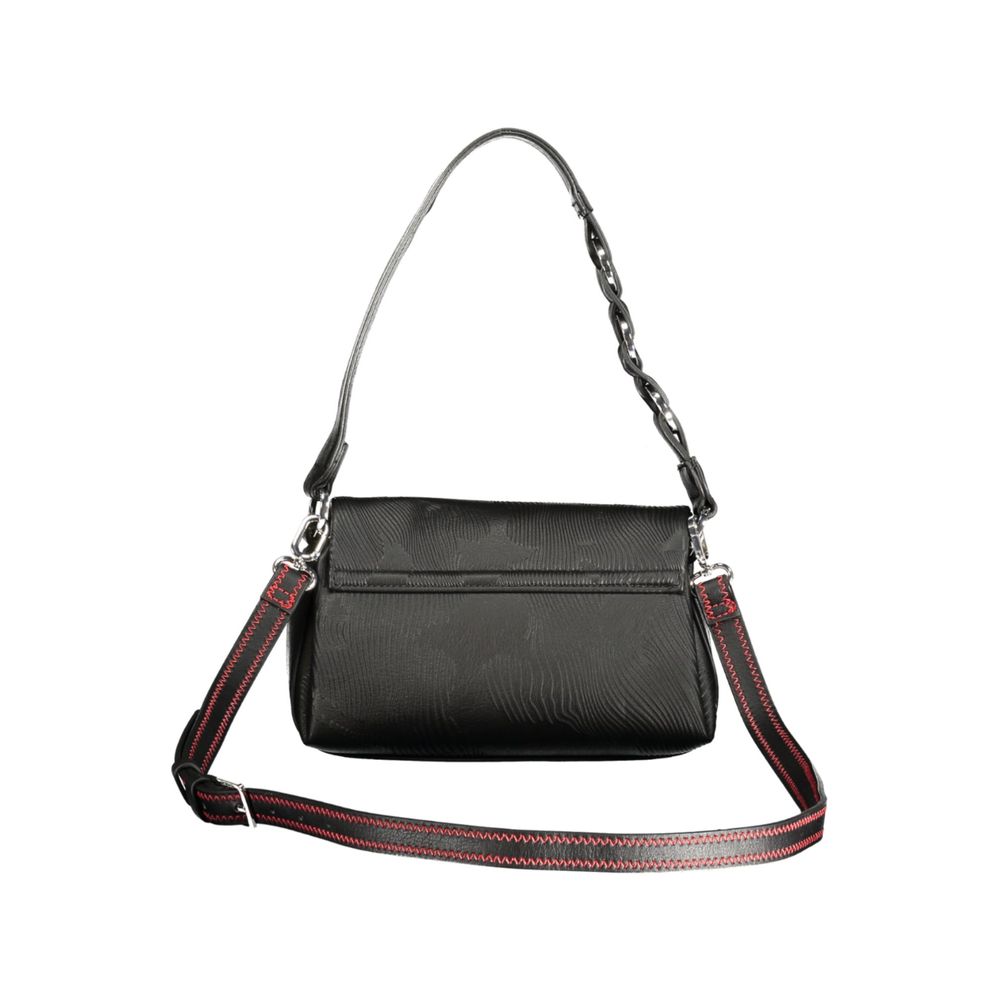 Desigual Black Polyurethane Women's Bag - Zachava