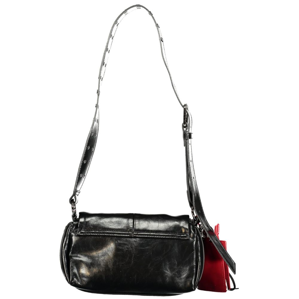 Desigual Black Polyurethane Women Handbag - Zachava