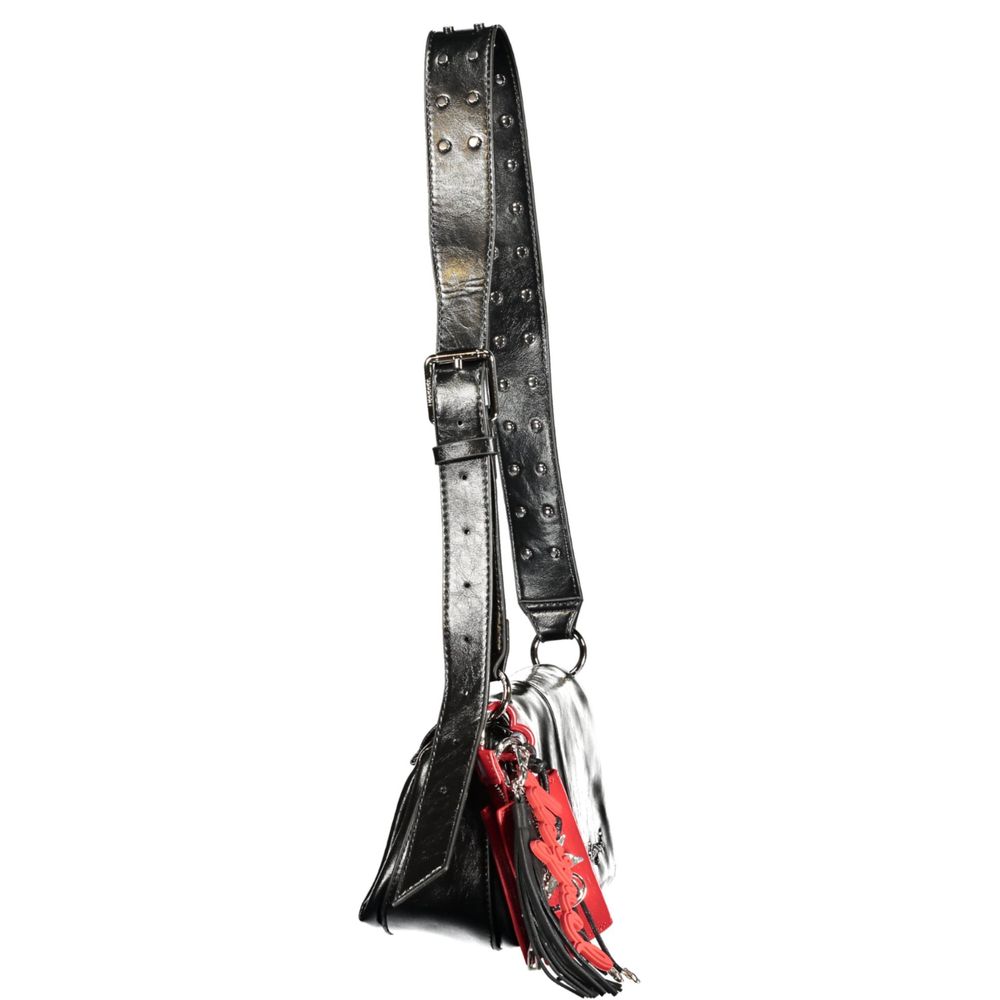 Desigual Black Polyurethane Women Handbag - Zachava