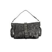 Desigual Nero Poliuretano Women Handbag