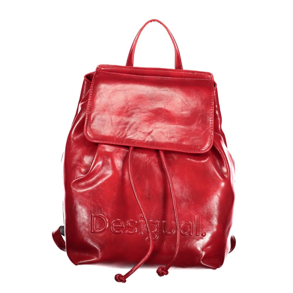 Desigual Red Polyurethane Women's Mini Backpack