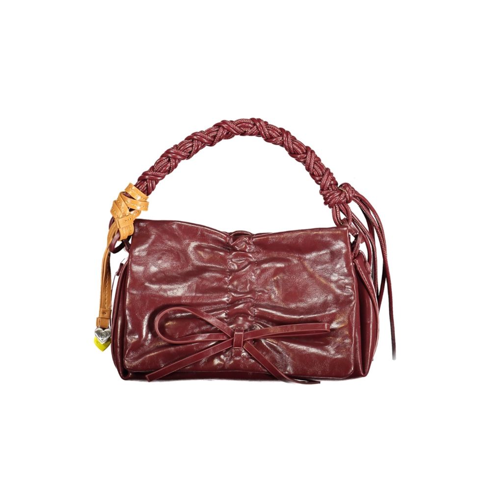 Desigual Burgundy Polyurethane Women Mini Bag - Zachava