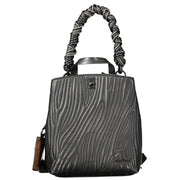 Desigual Black Polyurethane Women Mini Backpack - Zachava