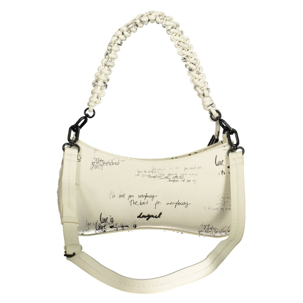 Desigual White Polyethylene Handbag