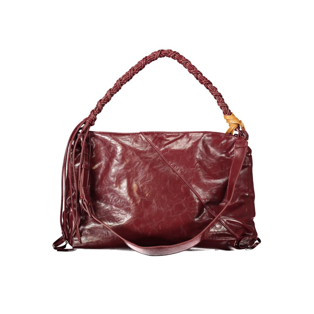 Desigual Burgundy Polyurethane Women Handbag - Zachava
