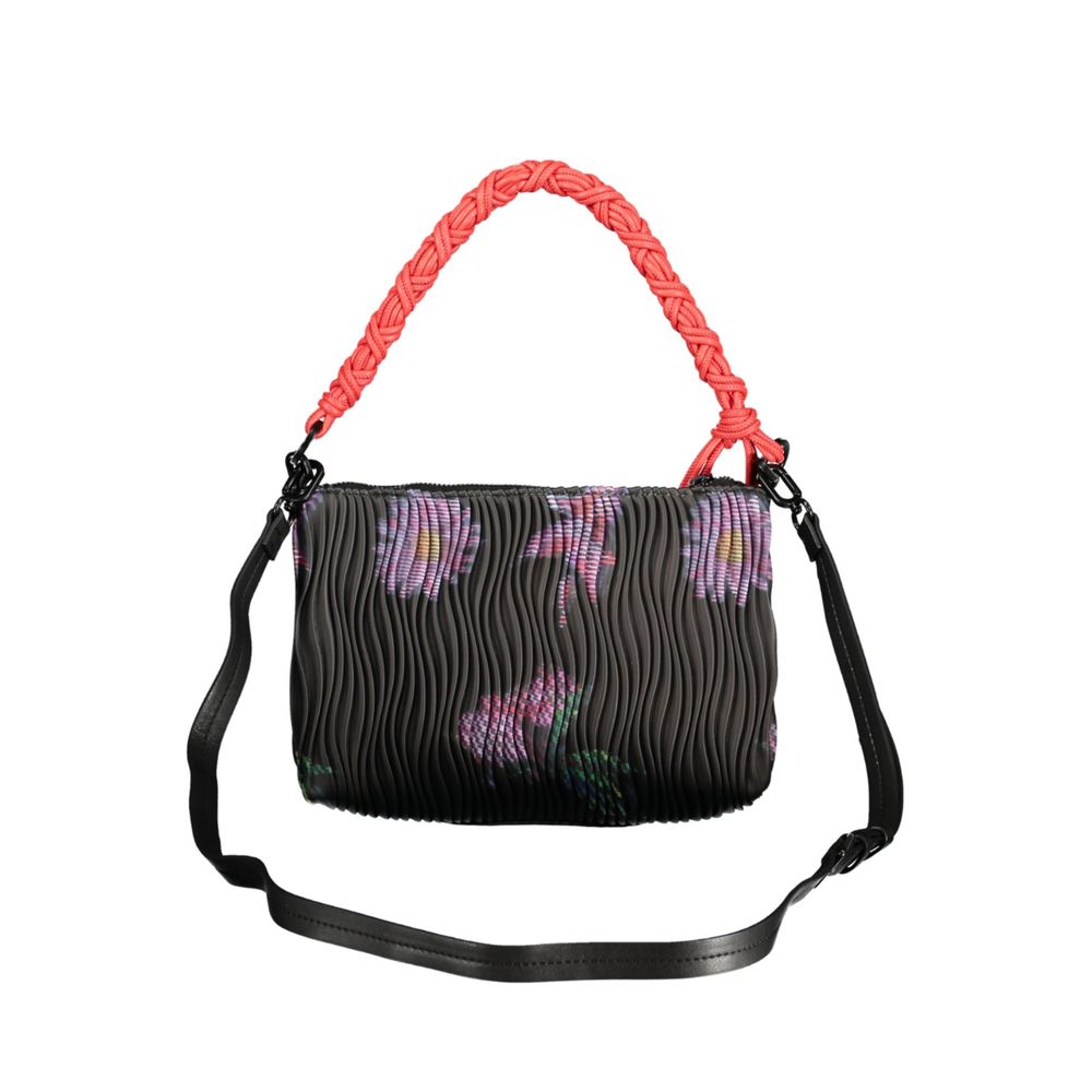 Desigual Black Polyethylene Handbag - Zachava