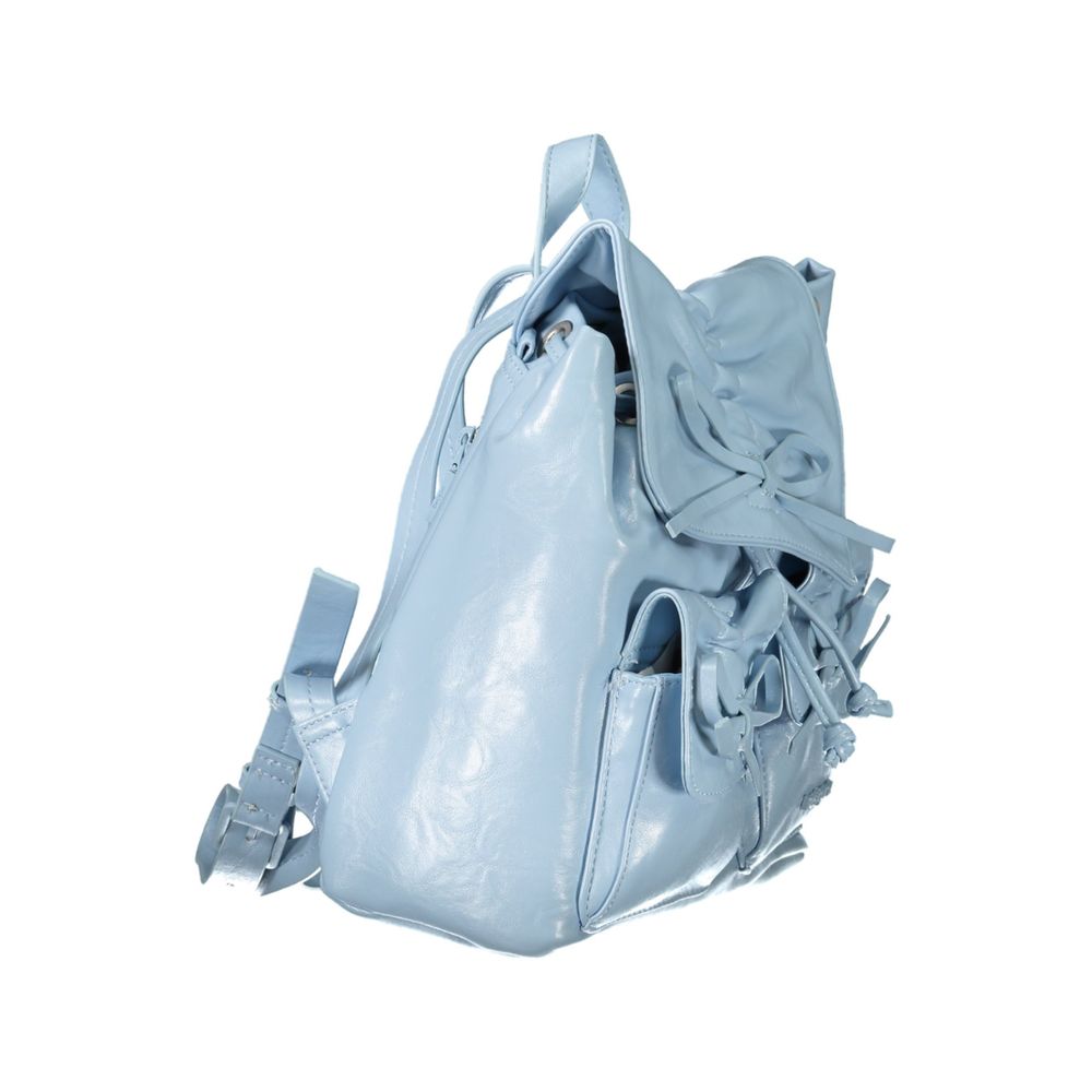 Desigual Azzurro Poliuretano Women Backpack - Zachava