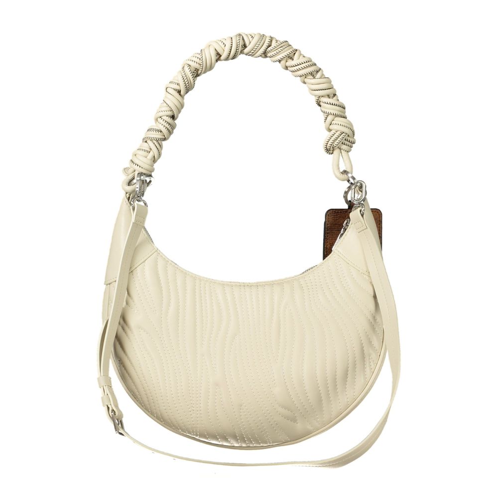 Desigual White Polyethylene Handbag