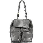 Desigual Black Polyurethane Women's Mini Backpack - Zachava