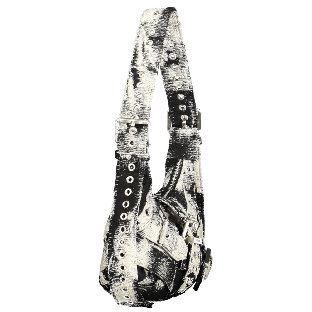 Desigual Nero Polyester Women Mini Bag - Zachava