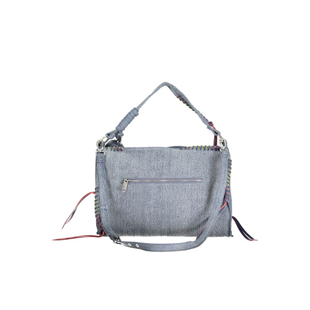 Desigual Azzurro Cotton Women Handbag - Zachava