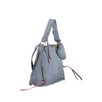 Desigual Azzurro Cotton Women Handbag