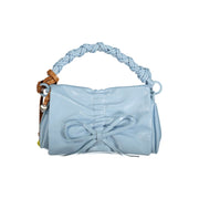 Desigual Azzurro Polyurethane Women Mini Bag - Zachava