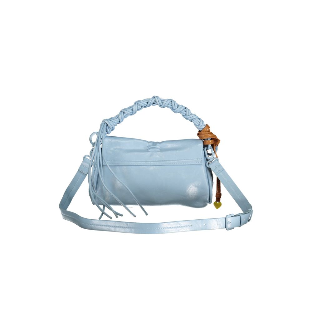 Desigual Azzurro Polyurethane Women Mini Bag - Zachava