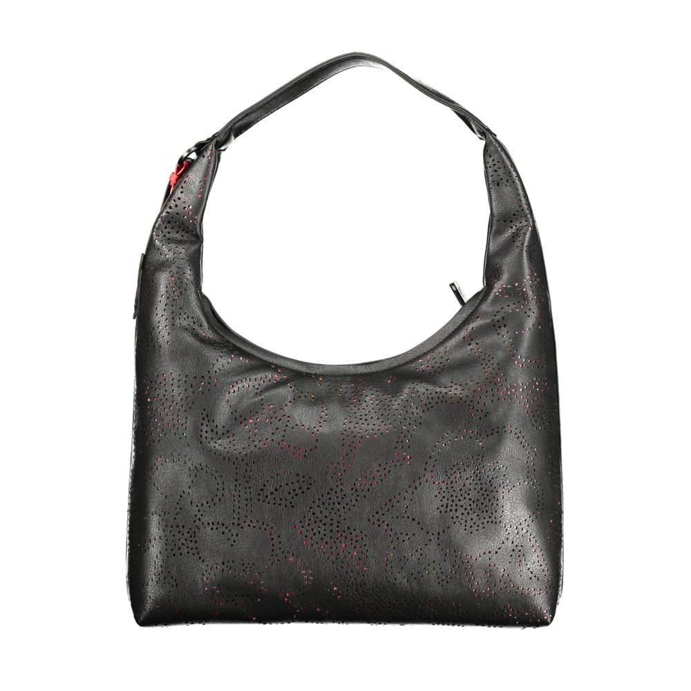 Desigual Nero Poliuretano Women Handbag - Zachava