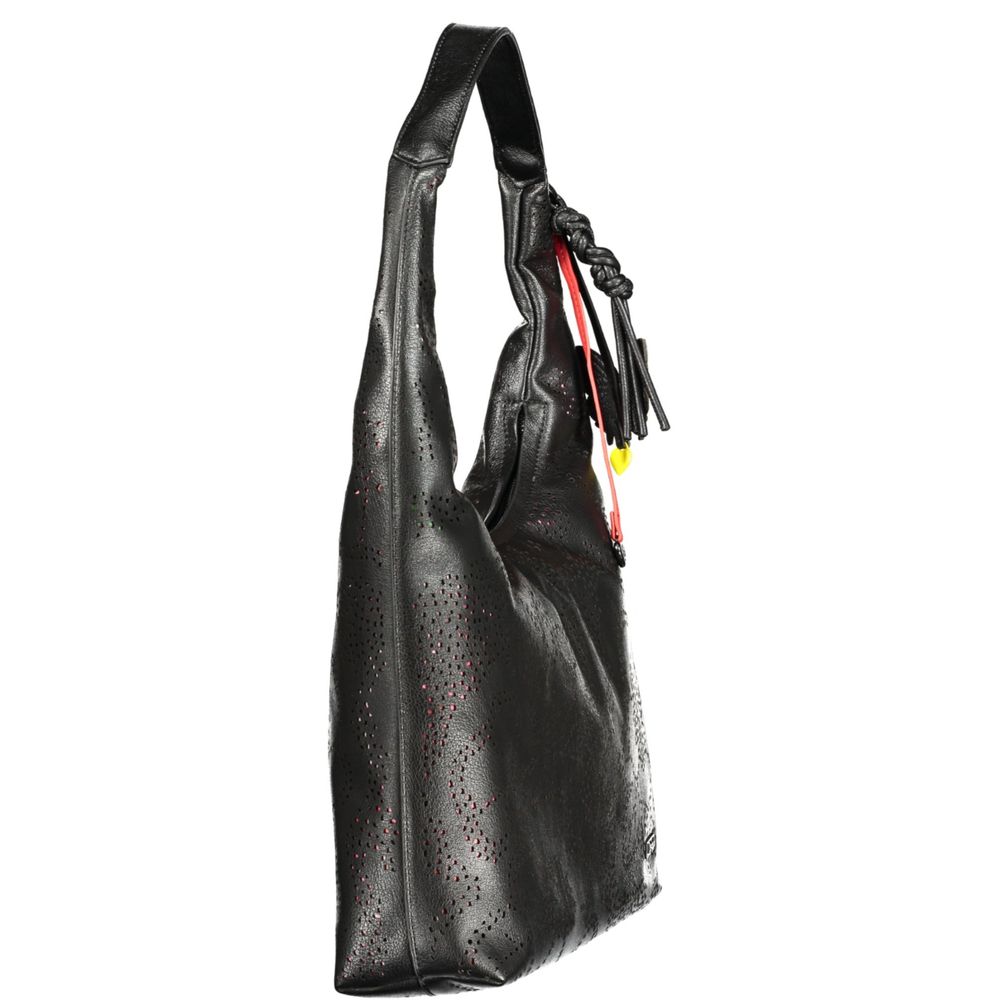 Desigual Nero Poliuretano Women Handbag - Zachava