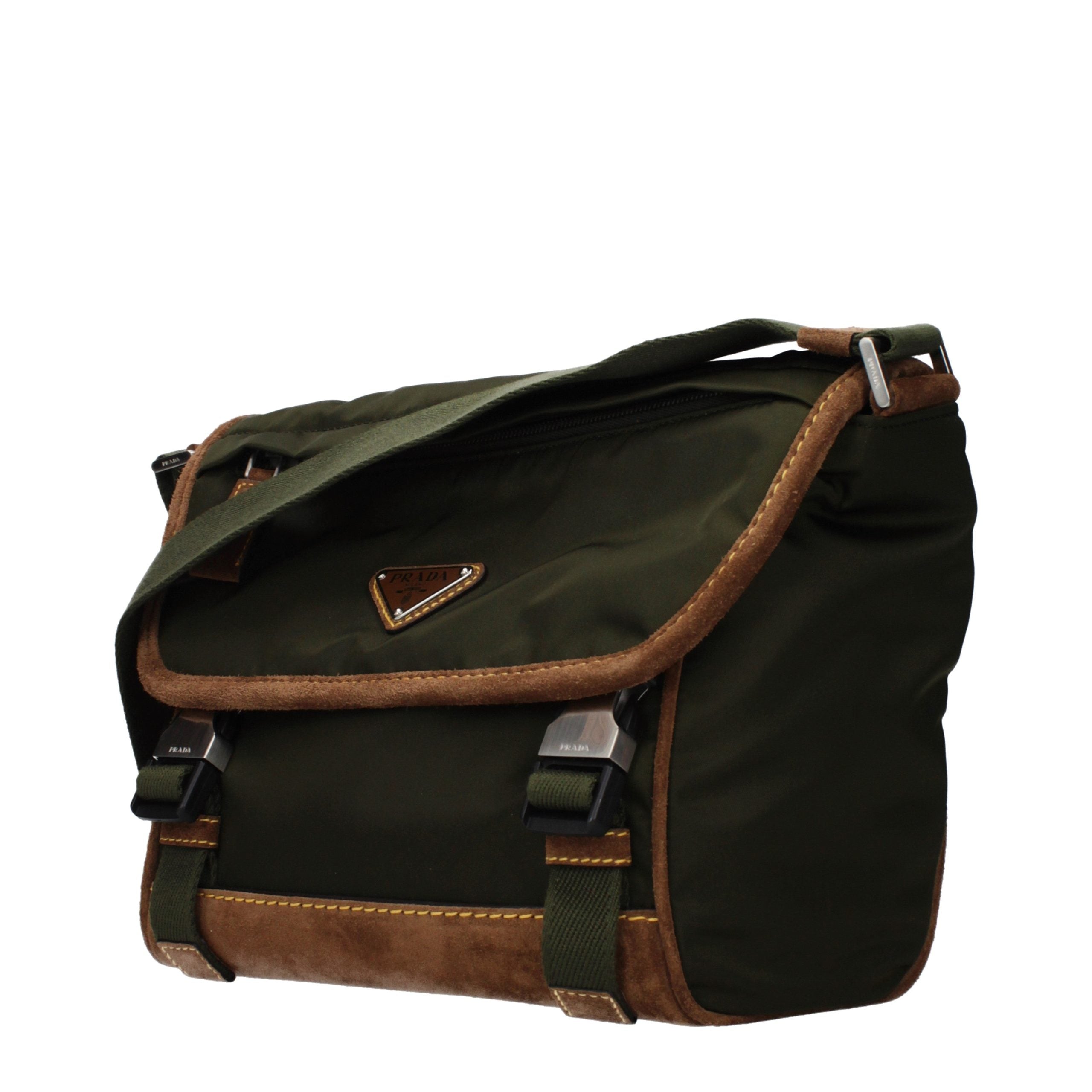 Prada Green Fabric Crossbody Bag Secondary image