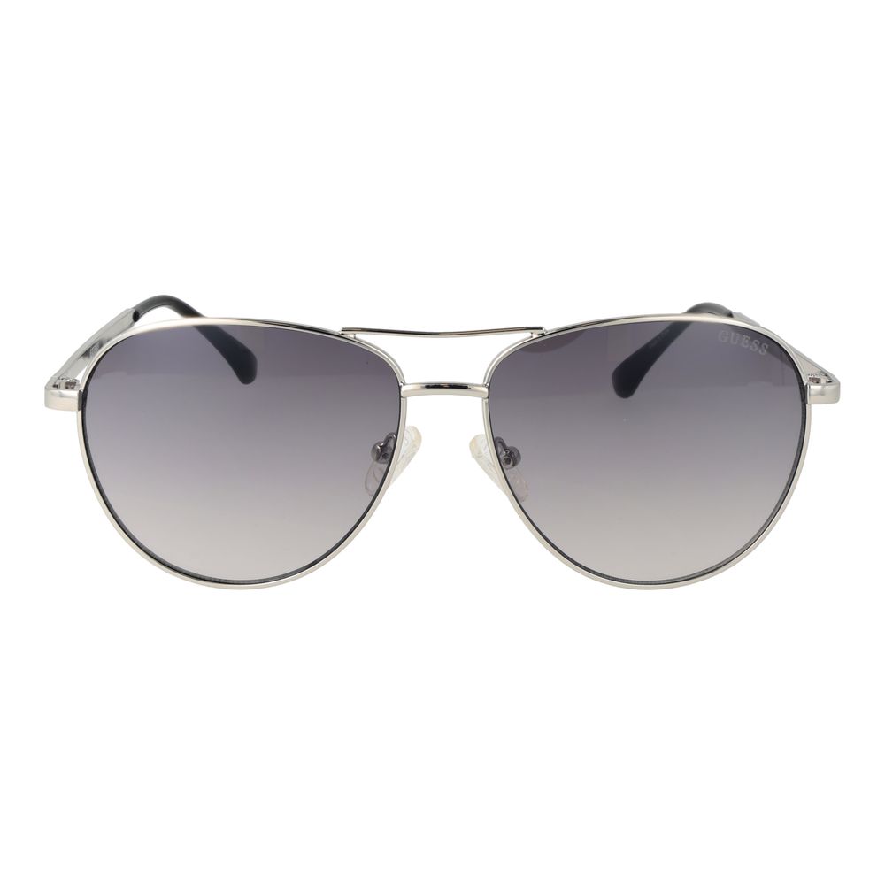 Guess Gray Metal Sunglasses Guess