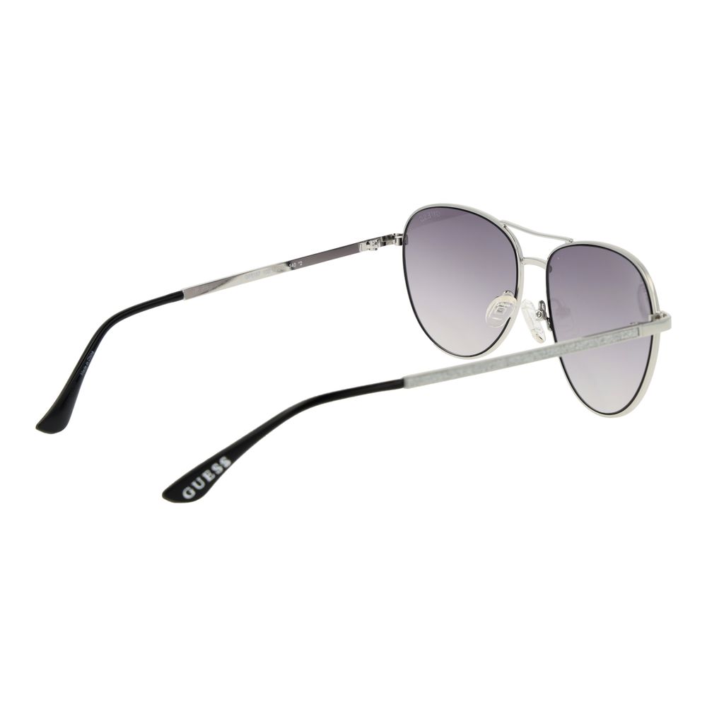 Guess Gray Metal Sunglasses Guess