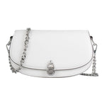 Michael Kors White Leather Shoulder Bag
