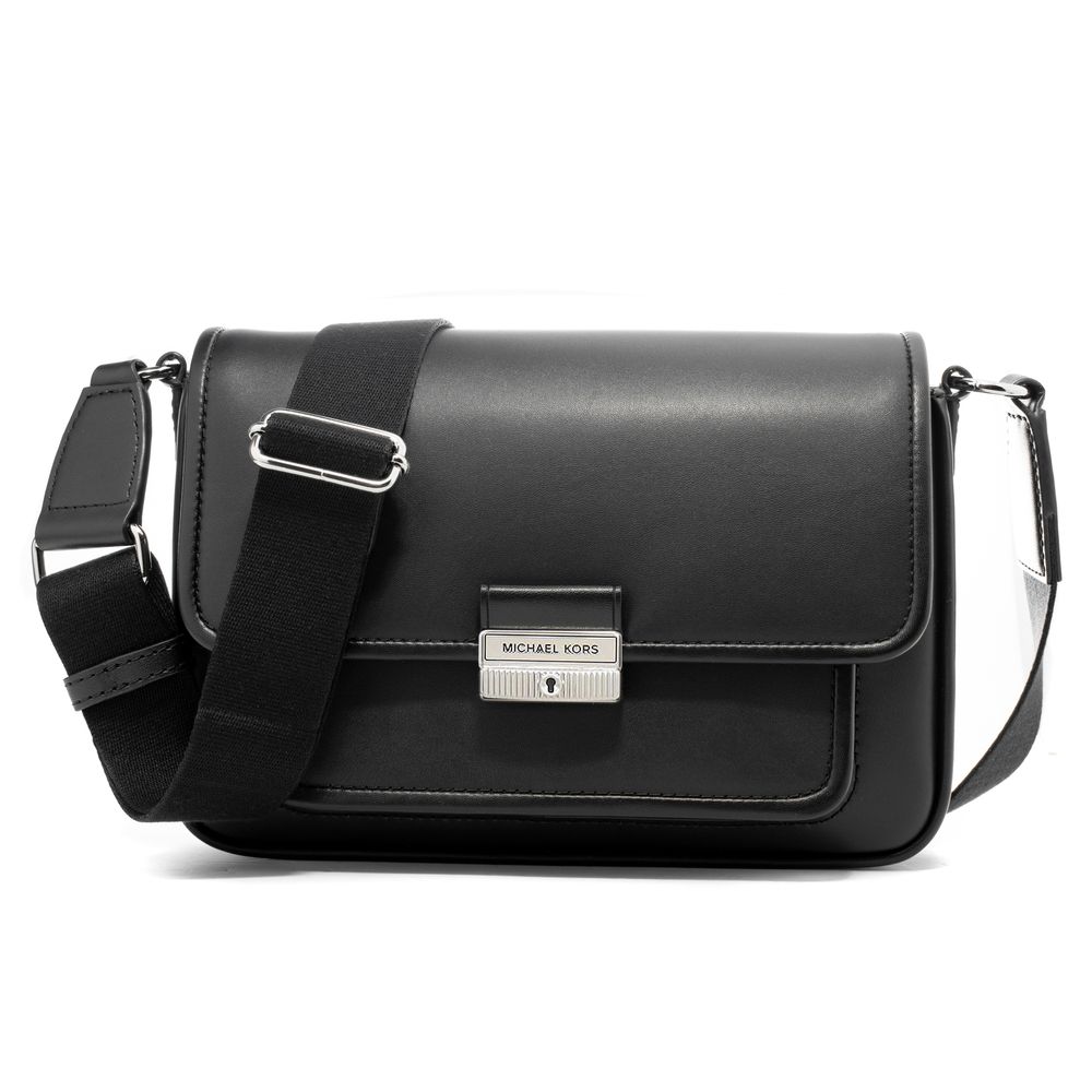 Michael Kors Black Leather Shoulder Bag Michael Kors