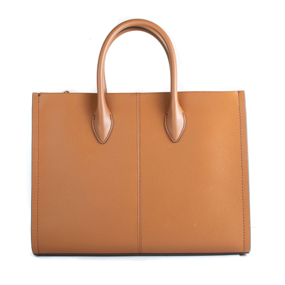 Michael Kors Brown Leather Shoulder Bag Michael Kors