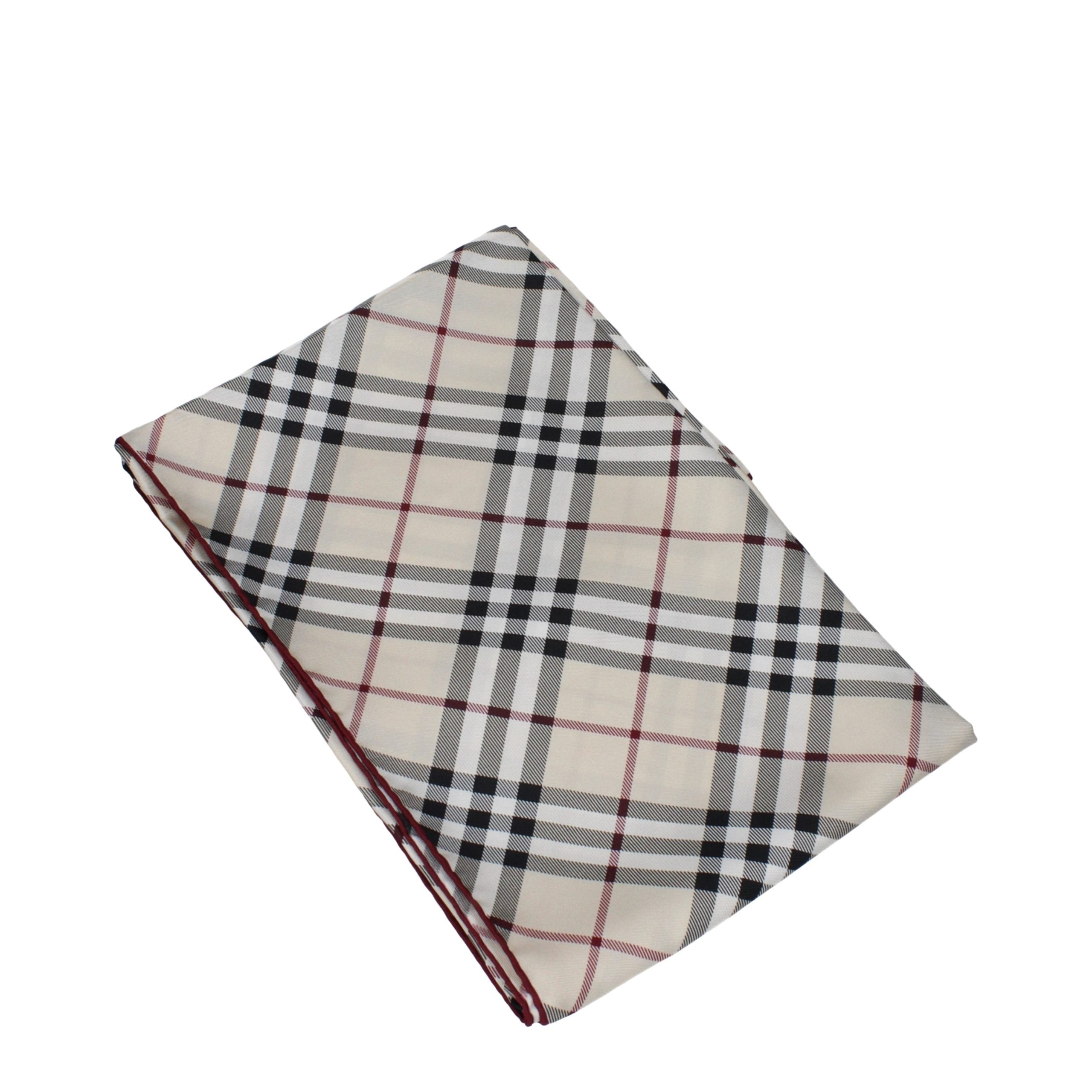 Burberry Beige Silk Foulard Secondary image