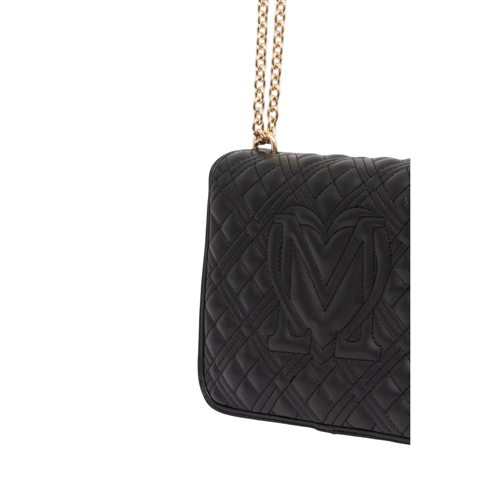 Love Moschino Bicolor Polyethylene Handbag