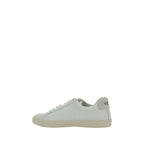 Veja White Calf Leather Bos Taurus Low Top Sneakers