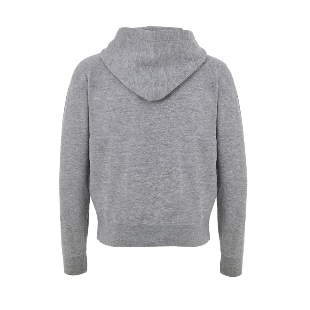 Tom Ford Gray Cotton Hoodie - Zachava