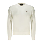 Napapijri White Cotton Men Shirt