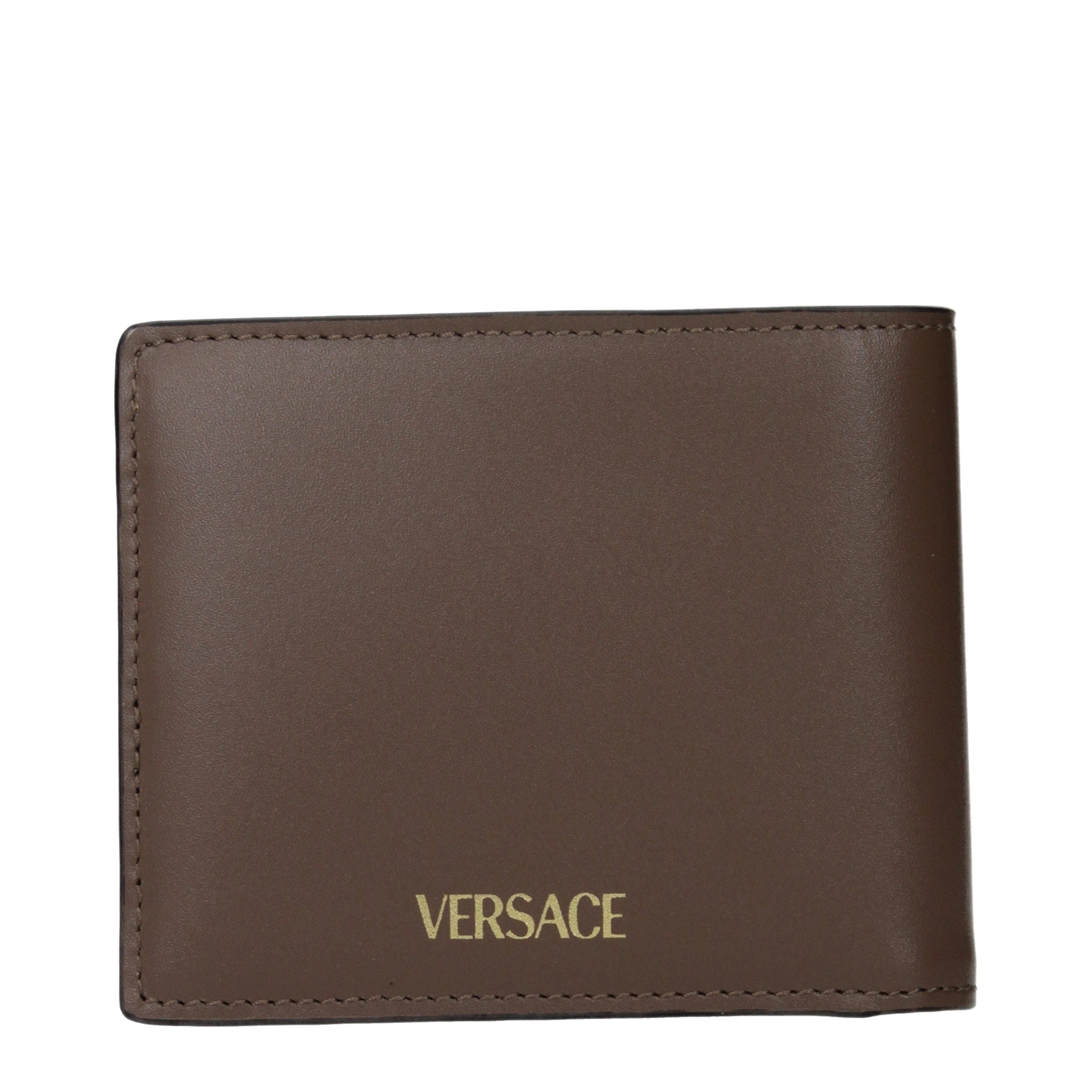 Versace Brown Leather Wallet Secondary image