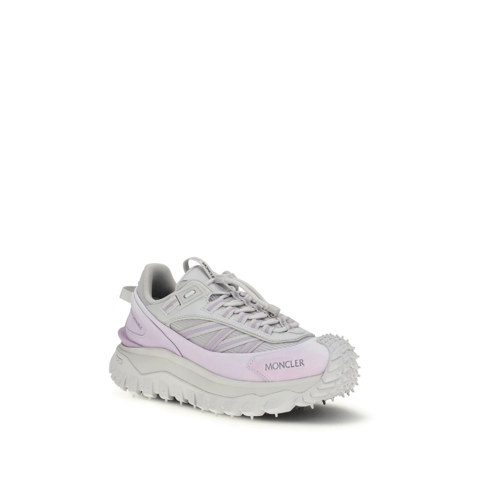 Moncler Purple Polyamide Athletic Sneakers - Zachava