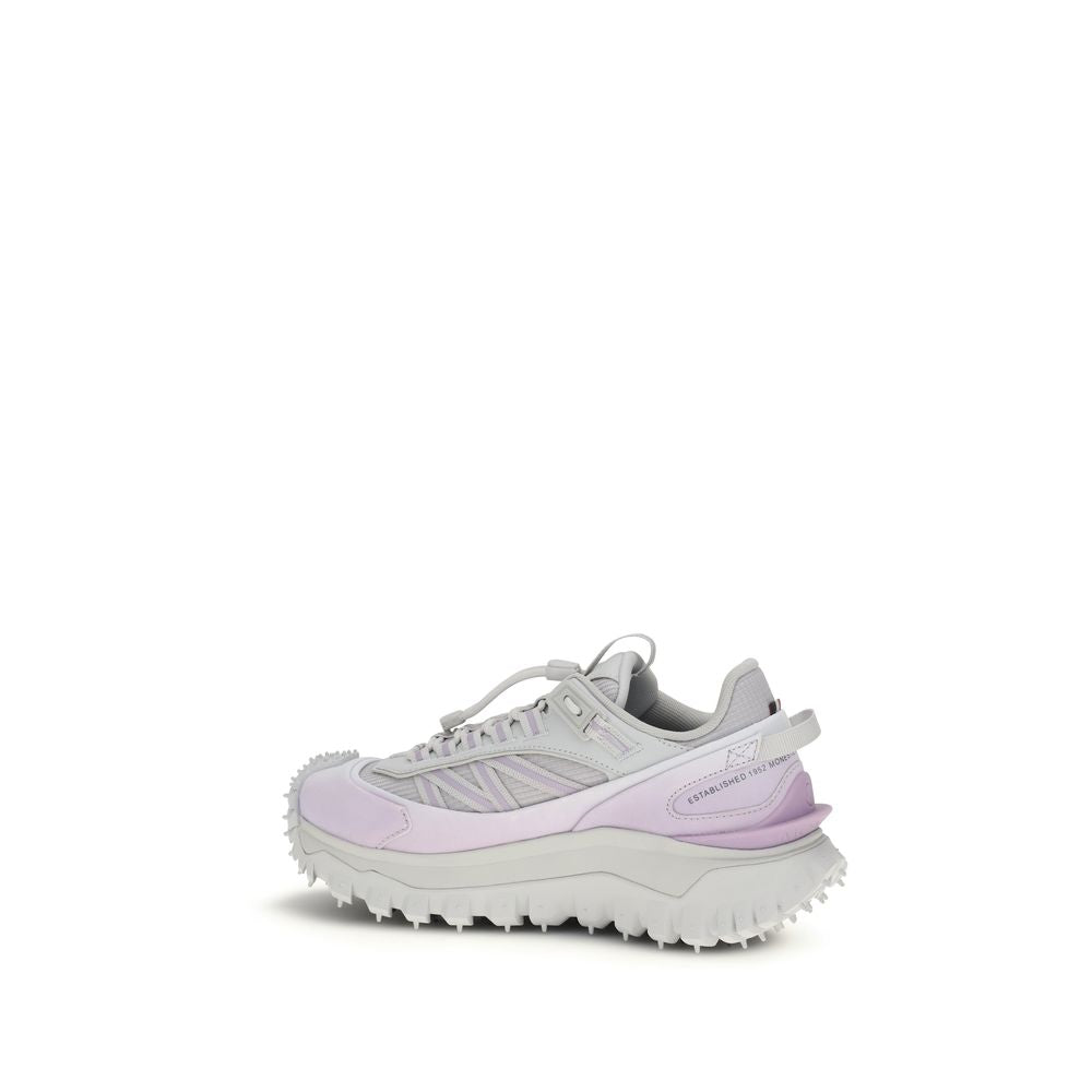 Moncler Purple Polyamide Athletic Sneakers - Zachava