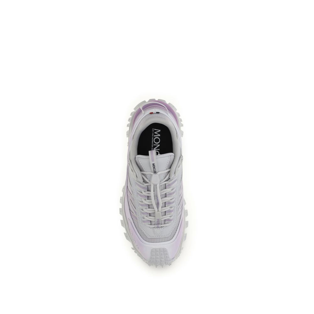 Moncler Purple Polyamide Athletic Sneakers - Zachava