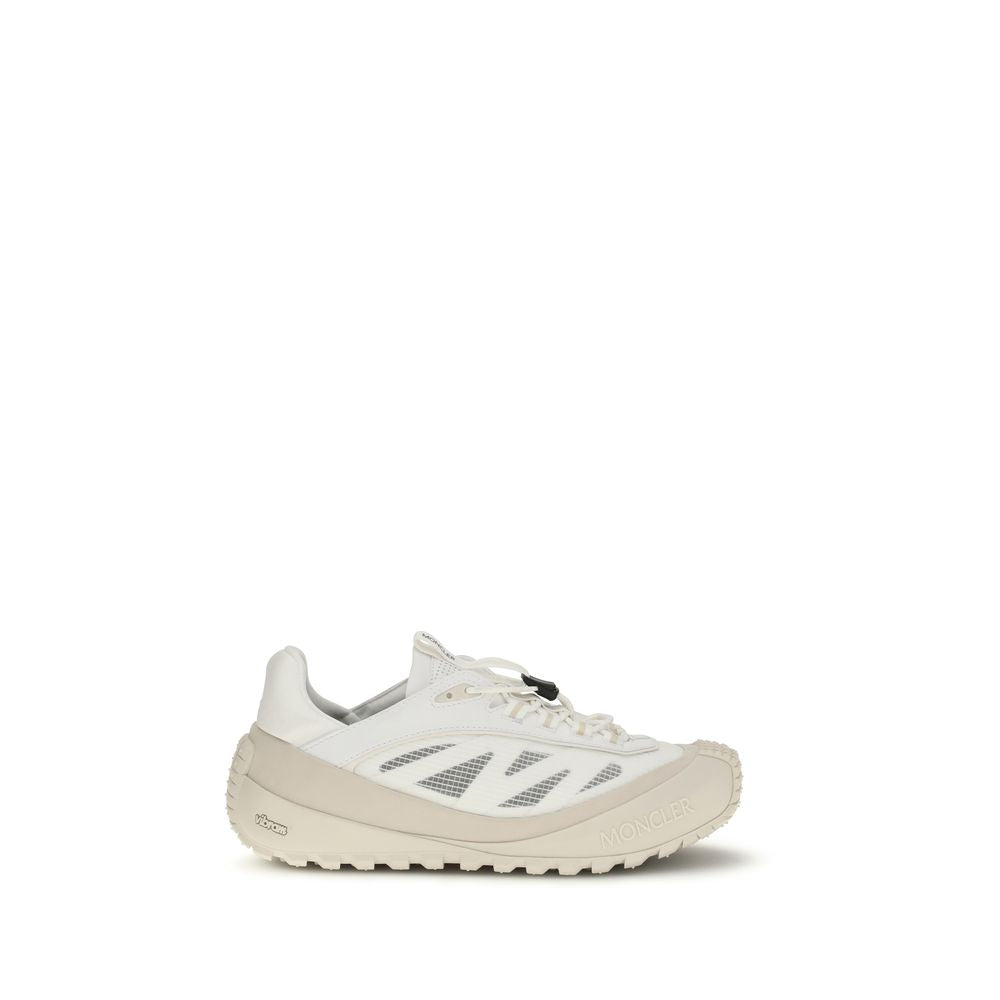 Moncler White Polyester Athletic Sneakers - Zachava