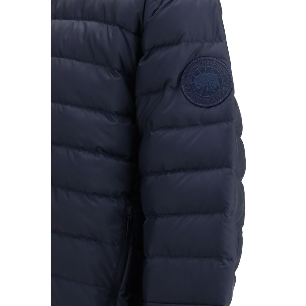 Canada Goose Blue Recycled Polyester Shell Jacket Canada Goose