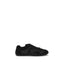 Prada Black Calf Leather Bos Taurus Athletic Sneakers