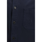 Saint Laurent Blue Cotton Denim Jacket