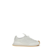 Dolce & Gabbana White Calf Leather Bos Taurus Athletic Sneakers - Zachava
