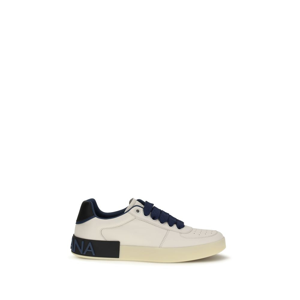 Dolce & Gabbana Multicolor Calf Leather Bos Taurus Low Top Sneakers Main image