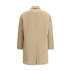 Herno Beige Polyester Trench Coat