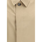 Herno Beige Polyester Trench Coat