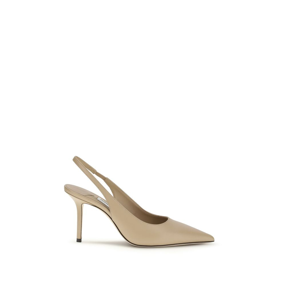Jimmy Choo Beige Calf Leather Bos Taurus High Heel Pumps Jimmy Choo Main image