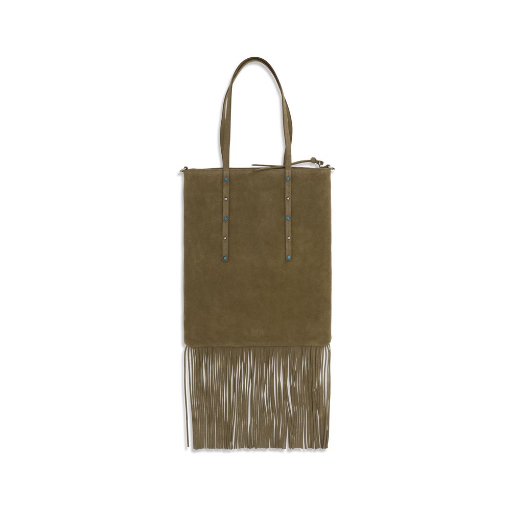 PINKO Bicolor Calf Leather Bos Taurus Shoulder Bag - Zachava