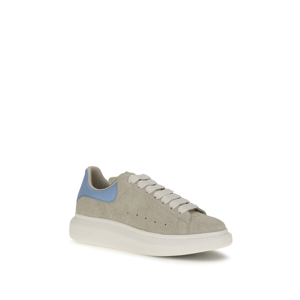 Alexander McQueen Beige Calf Leather Bos Taurus Chunky Sneakers - Zachava