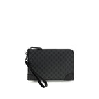 Gucci Black Fabric Handbag