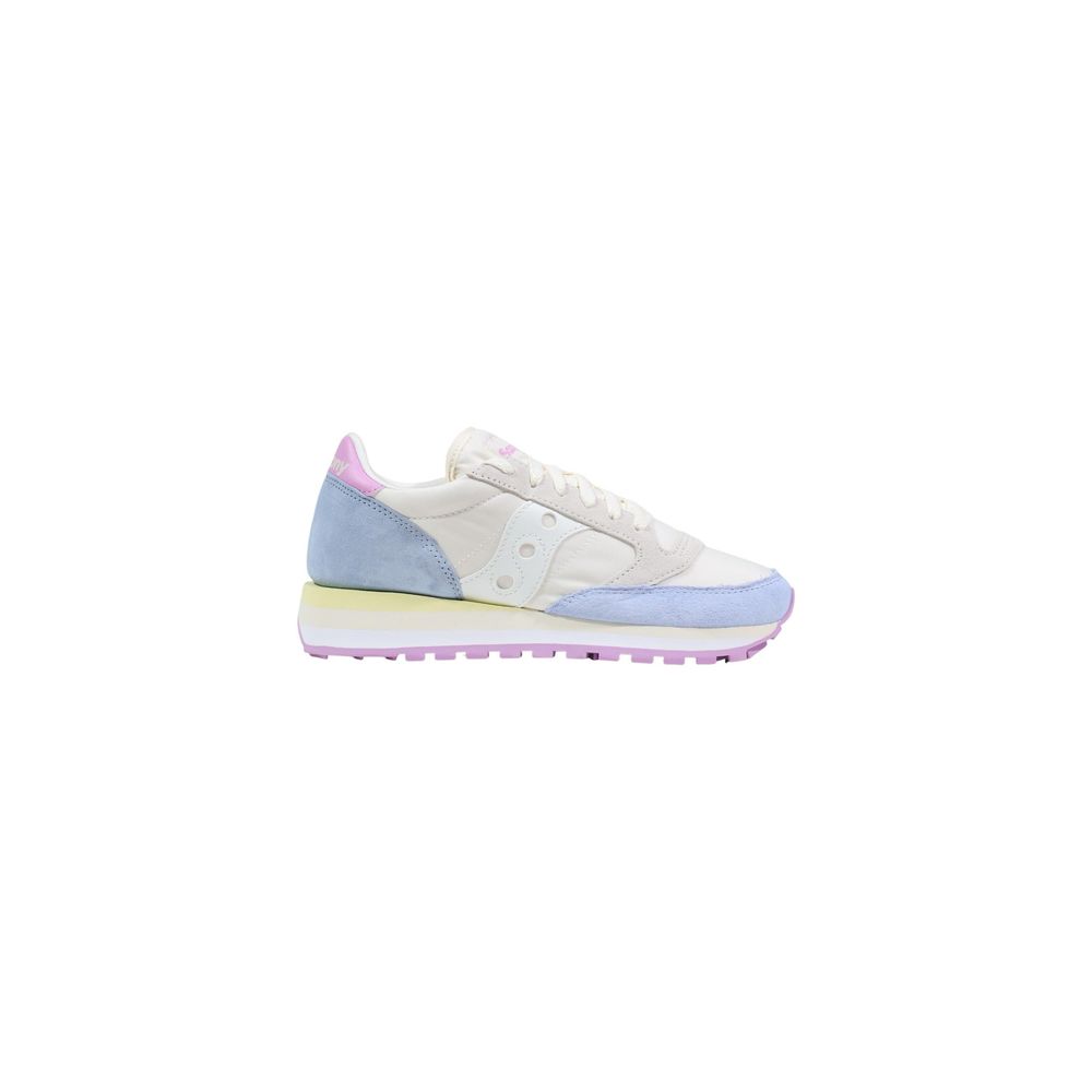 Saucony Cream Suede Leather Athletic Sneakers - Zachava