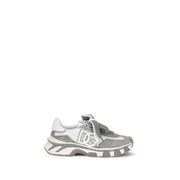 Dolce & Gabbana Gray Calf Leather Bos Taurus Athletic Sneakers - Zachava