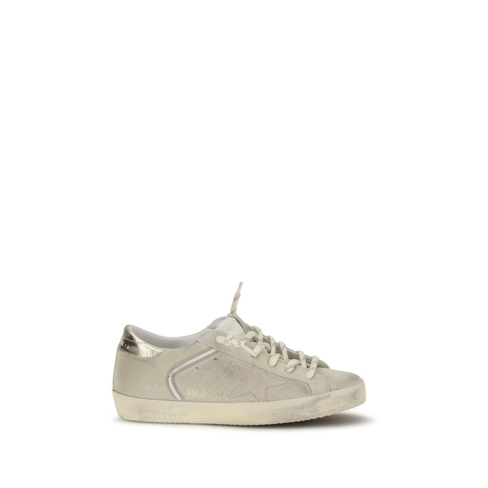 Golden Goose Beige Calf Leather Bos Taurus Low Top Sneakers Main image